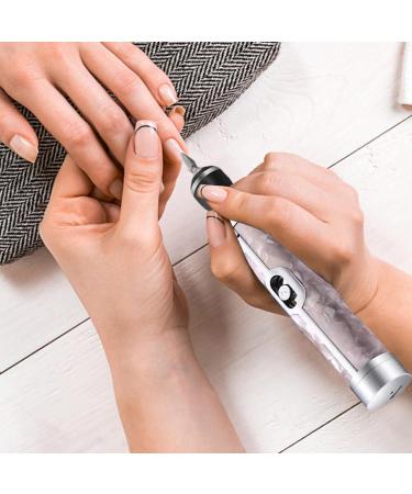 Professional Electric Nail Drill Cordless 4 Speeds Professional Nail Remover Acrylic Nail Tools for Edge Shaping Toenail Sander for Thick Nails Pink - Buy Online on GoSupps.com