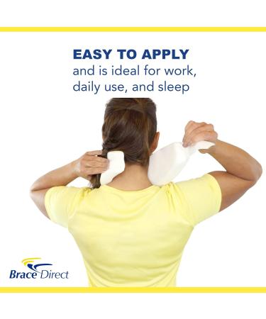 Brace Direct Foam Cervical Neck Collar - Spine Alignment & Pain Relief for Neck Injuries - International Shipping Available - Buy Online on GoSupps.com