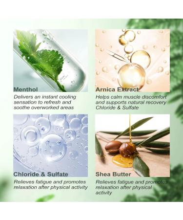 Nerve Relief Balm | Magnesium Neuro Balm for Neuropathy Natural Joint Care Soothing Massage Cream Arnica Oil Camphor Blue Chamomile Extract 50ml (2) - Buy Online on GoSupps.com