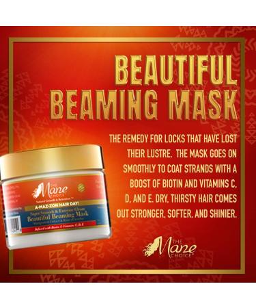 The Mane Choice A-MAZ-ZON HAIR DAY - Deep Conditioning Hair Mask for Dry Hair | Biotin & Vitamins C D E (12 OZ) - Shop Internationally - Buy Online on GoSupps.com