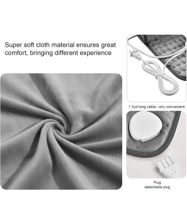 Fydun Heating Cushion 15.7x11.8 | 6 Temperature Modes & Smart Timing | Fast Heating Electric Pillow for Legs & Lower Back Relief - Buy Online on GoSupps.com