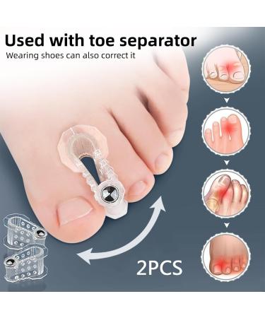 Bunion Corrector with Toe Spacers - Adjustable Big Toe Straightener for Effective Bunion Relief | Best Toe Separators for Women - Buy Online on GoSupps.com