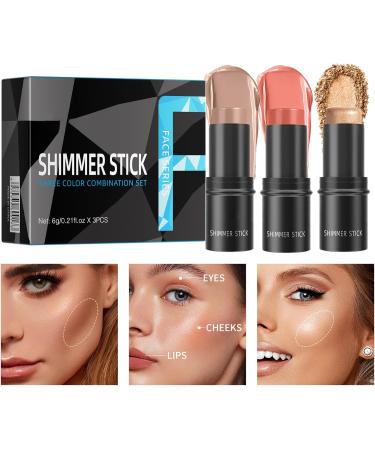 Complete 3-piece set of bronzer and cheek powder and highlights your facial features - Buy Online on GoSupps.com