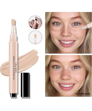  SONGVISON Awakening Concealer Pen Click-Covering Brightening Matte Long Lasting Concealer for Dark Circles and Spots Uniform Skin Tone Body Foundation - Buy Online on GoSupps.com