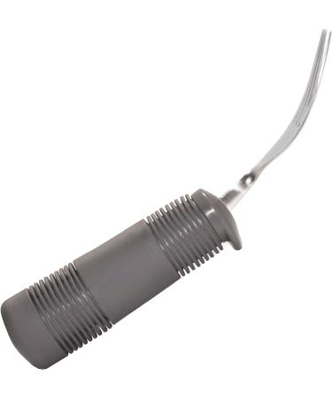 Rehabilitation Advantage Weighted Fork with Rubber Handle - Ergonomic Dining Aid for Stability and Control - Buy Online on GoSupps.com