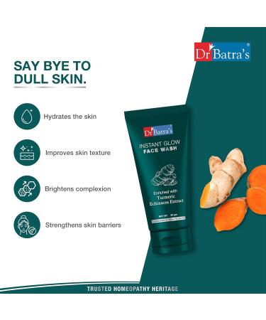 Buy Dr Dry Dr Batra Instant Glow Facewash (50 Gms) - Best International Shipping for Radiant Skin - Buy Online on GoSupps.com