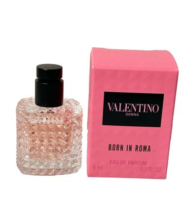 Valentino Donna Born In Roma MINI Eau De Parfum Women Splash Perfume 6 ml / 0.2 Fl Oz Travel Size - Buy Online on GoSupps.com