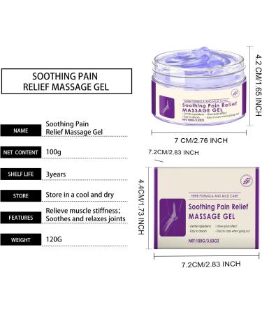 Kresin Joint Gel pour apaiser les genoux les lombaires le cou les mains et les pieds 100 g (2pcs) - Buy Online on GoSupps.com