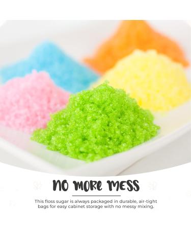 Baking Beauty and Beyond Premium Tropical Flavour Floss Sugar 800g - Natural Ingredients for Cotton Candy - Ideal for Every Occasion - Buy Online on GoSupps.com