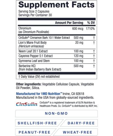 1MD Nutrition Metabolic Support Bundle - Includes CardioFitMD and GlucoseMD - Natural GLP-1 Support - Buy Online on GoSupps.com