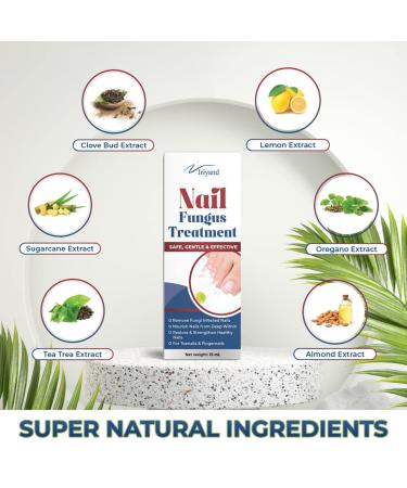Extra Strength Toenail Fungus Treatment - Nail Repair for Cracked & Damaged Nails - Cure for Thick, Yellow, Discolored Nails - Buy Online on GoSupps.com