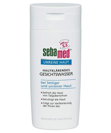 Sebamed Impure Skin Facial Toner 200ml - Deep Cleansing for Oily Skin Hydrates & Refines Complexion - Buy Online on GoSupps.com