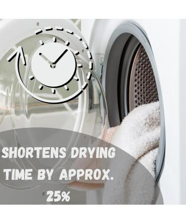 Smart Wash Dryer Balls - 100% Wool Tumble Dryer Balls | Hypoallergenic & Eco-Friendly | 6 Black New Zealand Sheep Wool Balls - Buy Online on GoSupps.com