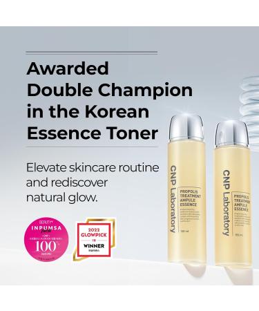 CNP Honey Ceramide Toner 5.07 fl. oz | Hydrating Glow Booster with Propolis & Hyaluronic Acid | Lightweight Korean Skin Care for Glass Skin - Buy Online on GoSupps.com