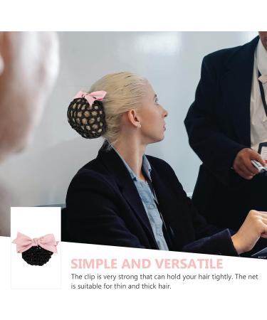 GALPADA 1pc Flower Head Vintage Hair Clips Professional Hair Clips Crochet Hook Lady Gift Hair Clips for Women Beaded Women Bun Cover Hair Bun Cover Buns Fabric Office Mesh Mirror Pink - Buy Online on GoSupps.com