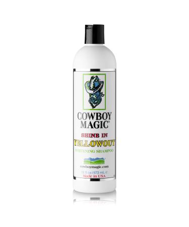Cowboy Magic Shine In Yellowout Purple Shampoo 16 oz