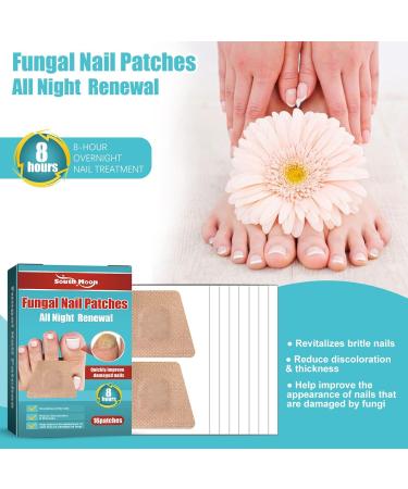 Worparsen Nail Treatment Patch Nonirritating Repair Gray Nails Toenail Treatment Sticker Reduce Discoloration Safe 16pcs - Buy Online on GoSupps.com