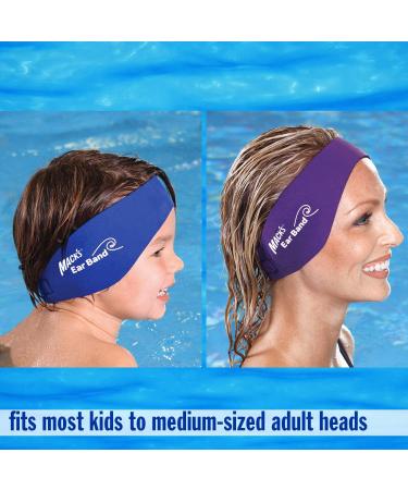 Macks Swimming Headband - Doctor Recommended for Water Protection - Official USA Swimming Ear Band - Buy Online on GoSupps.com