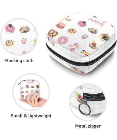 Women's Bonds Storage Pockets Stillpad Halter - Portable Period Kit Bag | Watercolor Design | Feminine Products for Girls - Buy Online on GoSupps.com