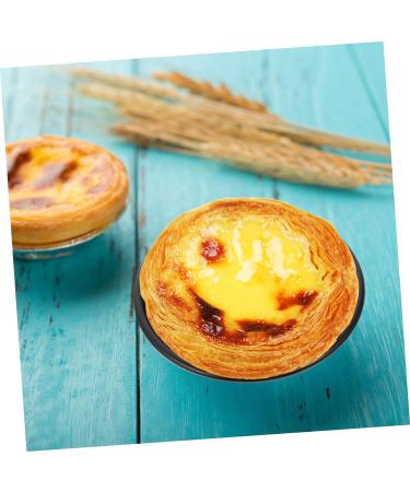Zerodeko 8 Pcs Egg Tart Mold Circle Cake Pan Foil Pans Individual Muffin Tins for Airfryer Puto Cup Tartlets Dessert Cheesecake Practical Baking Molds Tart Dish Decorate Fudge Carbon Steel 8X8CMx2pcs - Buy Online on GoSupps.com