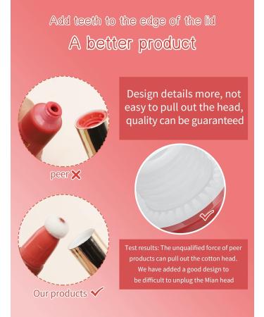 Liquid Blush Face Blush Beauty Wand Tint Blush Makeup Seamless Lip and Cheek Sponge Applicator Weightless Long-lasting Dewy Finish Makeup for a Shimmery or Matte Finish (03) - Buy Online on GoSupps.com