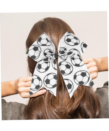 Beatifufu Soccer Hair Accessories for Girls Soccer Bow Hair Tie Bows for Hair Cute Hair Ties Hair Ribbon Kids Hair Accessories for Girls Bow for Hair Swallowtail Child Bow Tie Thread Webbing - Buy Online on GoSupps.com