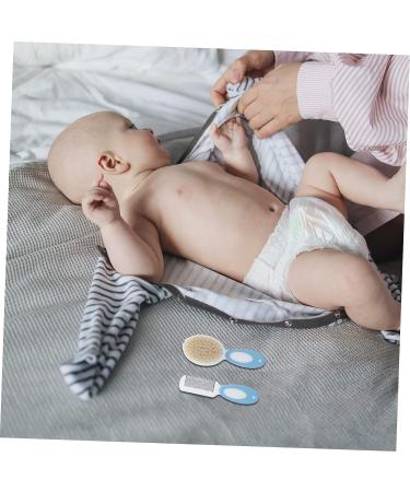 Hemoton 3pcs Wool Brush Set - Infant Hair Brush, Nail Clippers, Shower Brushes | Natural Hair | Soft Baby Hair Brush | Newborn Essentials - Buy Online on GoSupps.com