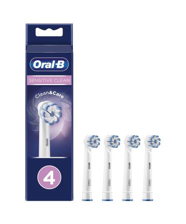 Oral-B Sensitive Clean Replacement Heads NEW Pack of 4