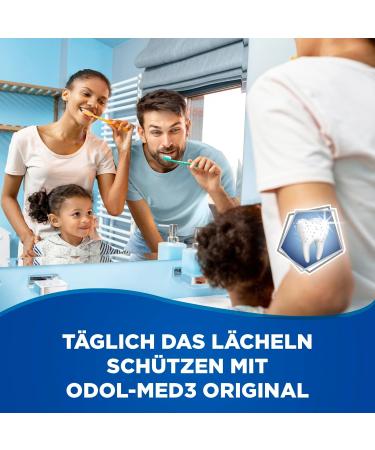 Odol-med3 Original Toothpaste - 3-in-1 Protection for Strong Teeth Healthy Gums & Fresh Breath | 125 ml - Shop Internationally - Buy Online on GoSupps.com