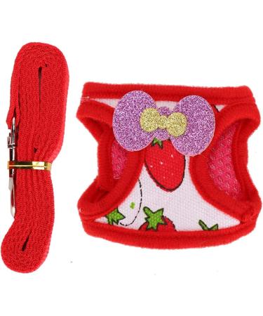 Fdit Small Animals Harness and Leash Set Soft Harness with Lead for Rabbits Bunny Rabbits Adjustable Harness (S) - Buy Online on GoSupps.com