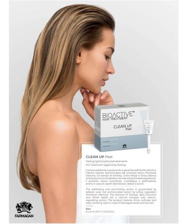 Farmagan Bioactive Clean Up Peeling Sebo Adjustment Vials 6 x 5 ml - Buy Online on GoSupps.com