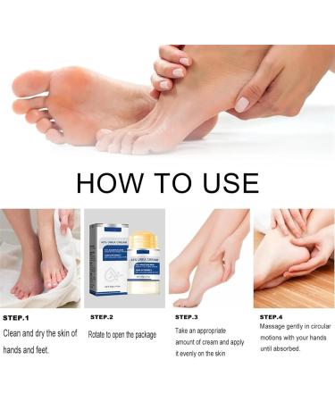 EXQST Foot Cream with 42% Urea for Dry and Cracked Heels Repair Hand and Foot Cream Stick Moisturizing Lotion for Dry Cracked Feet Heel Repair - Buy Online on GoSupps.com