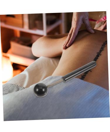 Buy Kisangel Spring Hammer Shoulder Massage Tool - Creative Black Bianstone Massager for Pain Relief - International Shipping - Buy Online on GoSupps.com