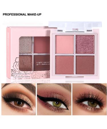  DALE YOU 4-shade eyeshadow palette with matte and shimmer finish long-lasting brown eyeshadow palette for women day and night looks (#2 26 g) - Buy Online on GoSupps.com