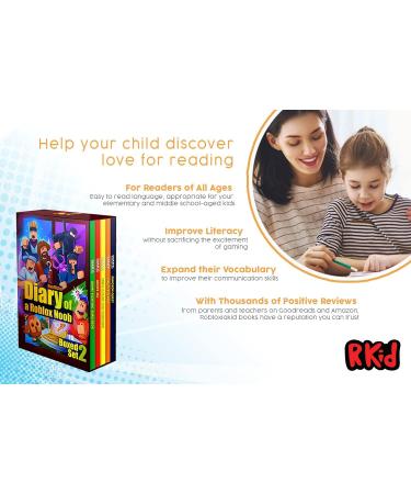 Robloxia Kid Diary of a Roblox Noob Boxed Set 2 - 6 Adventure Stories for Young Gamers | Roblox Book Collection Series for Kids - Unofficial Merch | Perfect Gift for Gamer Boys & Girls - Buy Online on GoSupps.com