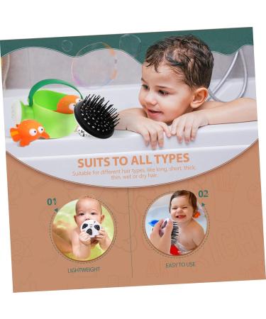 Buy Tovinanna 5-in-1 Shampoo Comb & Massage Brush | Universal Scalp Brush for Daily Use - Perfect for Hotels | Durable Silicone & PP Accessories - Buy Online on GoSupps.com