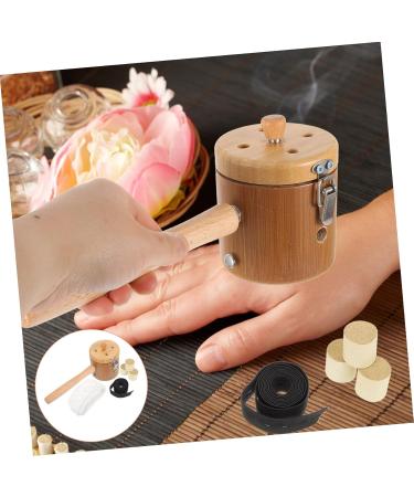 Goohochy Portable Moxibustion Box Set - Handheld Moxa Device with Adjustable Case for Effective Wellness Solutions | International Shipping Available - Buy Online on GoSupps.com