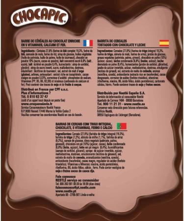 Chocapic de Nestl Barre de C r ales 6 x 25g - Buy Online on GoSupps.com