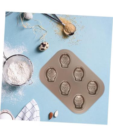 Milisten 3pcs Cake Mold 6 Cavity Baking Pan Chocolate Covered Cookies Metal Trays Stencils for Fondant Mold Cake Baking Pan Roasting Pan Non Stick Baking Pan Child Soap Carbon Steel Candy As Shownx3pcs 26.4X18.4X2.2CMx3pcs - Buy Online on GoSupps.com