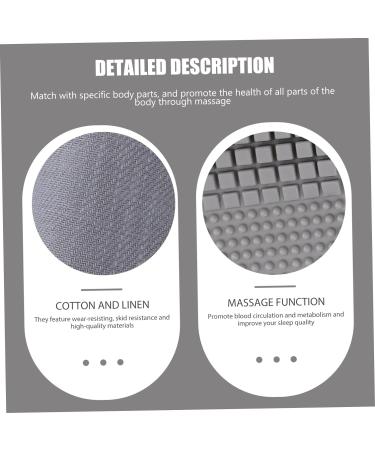 FRCOLOR 2 Pairs Massage Slippers Maple Leaf Silicone Mould Slippers for Women Indoor Massager for Feet Sandals Slippers for Women Indoor Slippers Massage Slippers Household EVA 9.5x2pcs Blue X 2 Pieces - Buy Online on GoSupps.com