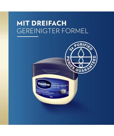 Vaseline Original Protecting Jelly 100ml | Dermatologically Tested Petroleum Jelly for Damaged & Dry Skin - Buy Online on GoSupps.com