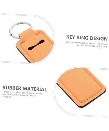  FRCOLOR FRCOLOR 36 Pcs Lip Case Colorful Lip Gloss Colorful Outdoor Decor Lipstick Cover Keychain Lip Protector - Buy Online on GoSupps.com