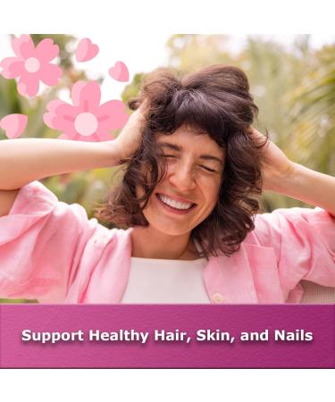 Heartland Pharma Biotin 10 000 MGC Jelly Beans | Hair Skin & Nails Support | Vegan Gluten-Free Non-GMO & Kosher Friendly | Strawberry Flavor | 120 Count 120 Count (Pack of 1) Biotin Jelly Beans - Buy Online on GoSupps.com