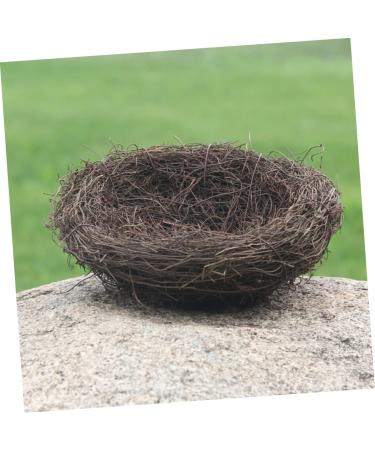 Buy Wofashpuret Artificial Spring Branches & Bird Nest Decor - 20cm Floral Moss Decoration for Home & Garden - Buy Online on GoSupps.com