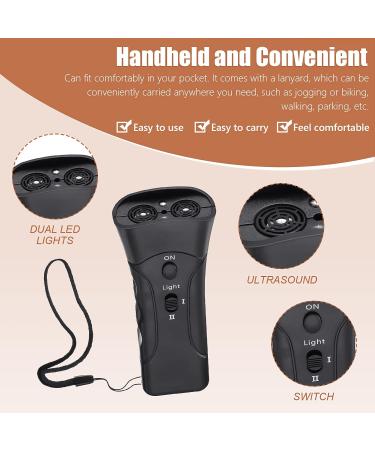 Handheld Dog Repeller Trainer | Double Channel Ultrasound Device for Effective Dog Bark Control & Training - Buy Online on GoSupps.com