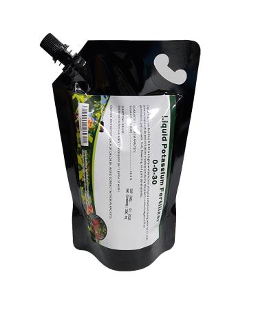 Potassium Fertilizer for Plants 0-0-30 High Potassium with Fulvic Acid Boosts Plant's Growth Fruit Flowering for Soil and Soilless Use 500 ml