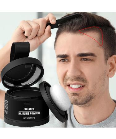 Hair Powder Hair Powder Hair Texture Powder with Applicator - Long Lasting Coverage Hair Shading Tool Corrector for Black - Buy Online on GoSupps.com