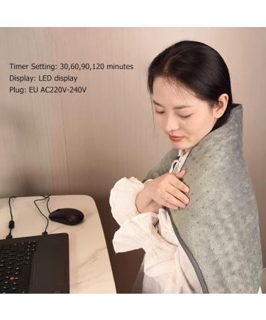 HEEPDD Electric Waist Heater | Adjustable Heating Blanket with Velcro Fastener | Home Use in Gray - Shop Now! - Buy Online on GoSupps.com