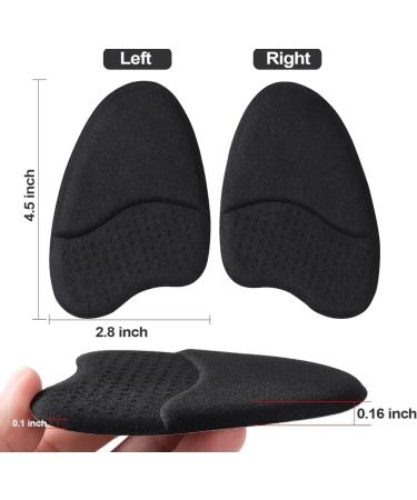 Metatarsal Foot Pads for Women - High Heel Inserts & Ball of Foot Cushions - Anti-Slip Shoe Pads in Beige & Black - Two Pairs for Ultimate Comfort - Buy Online on GoSupps.com