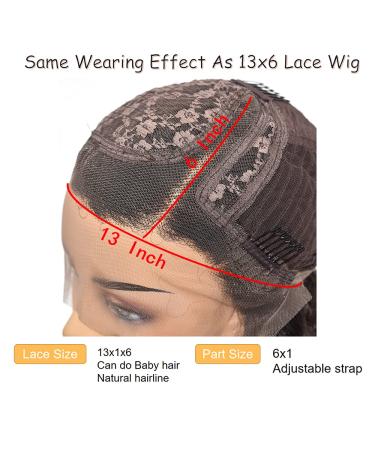 Hair.ly Curly Bob 13x6 T Part Lace Frontal Wig Human Hair - Brown Remy Hair 8 Inch - Buy Online on GoSupps.com